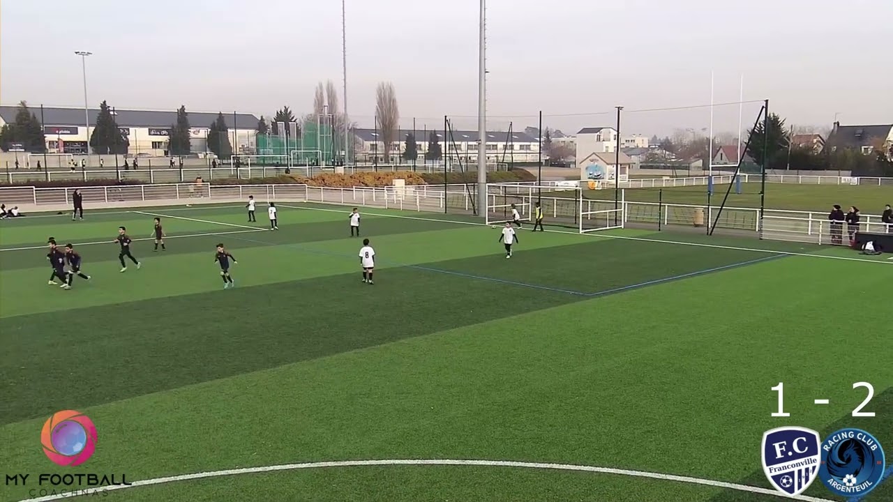 MERCREDI 15 FEVRIER AMICAL U10 FC FRANCONVILLE - RACING CLUB ARGENTEUIL LES BUTS