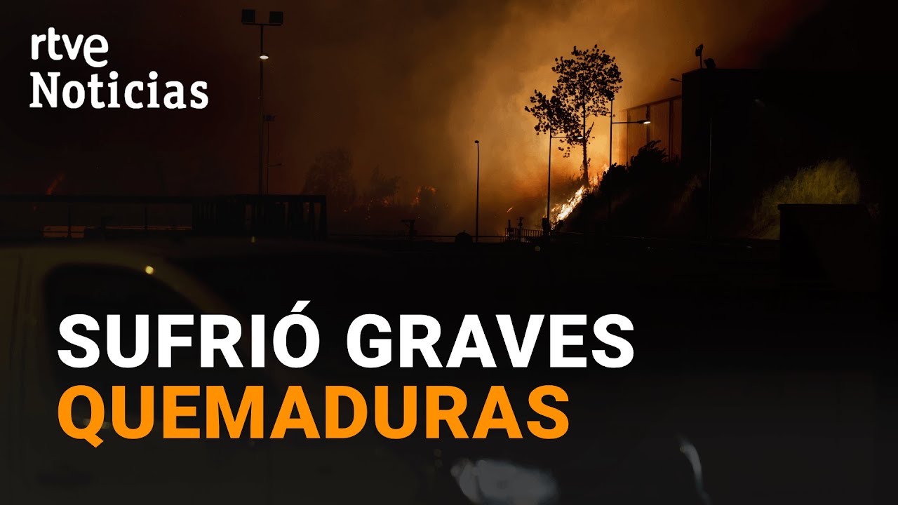 TRES CANTOS (MADRID): MUERE el HERIDO en el INCENDIO que ha obligado a desalojar tres urbanizaciones