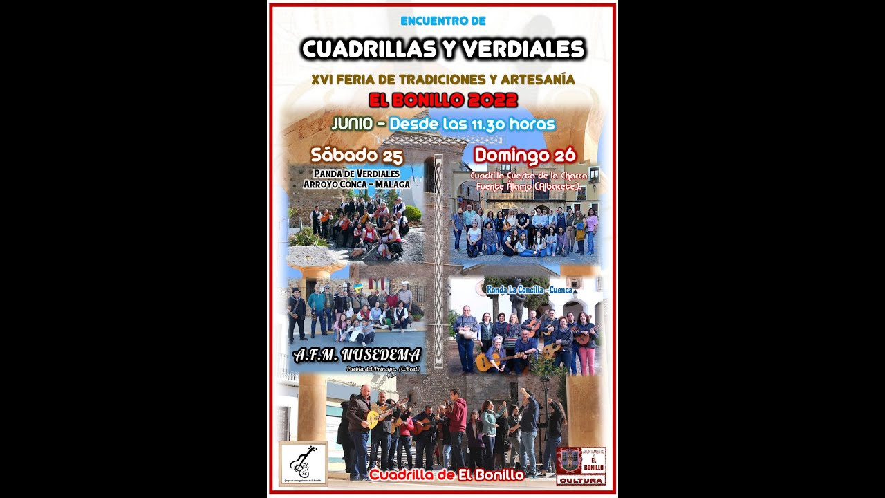 TRADICIONES Y ENCUENTROS DE CUADRILLAS EN EL BONILLO (3 PARTE)