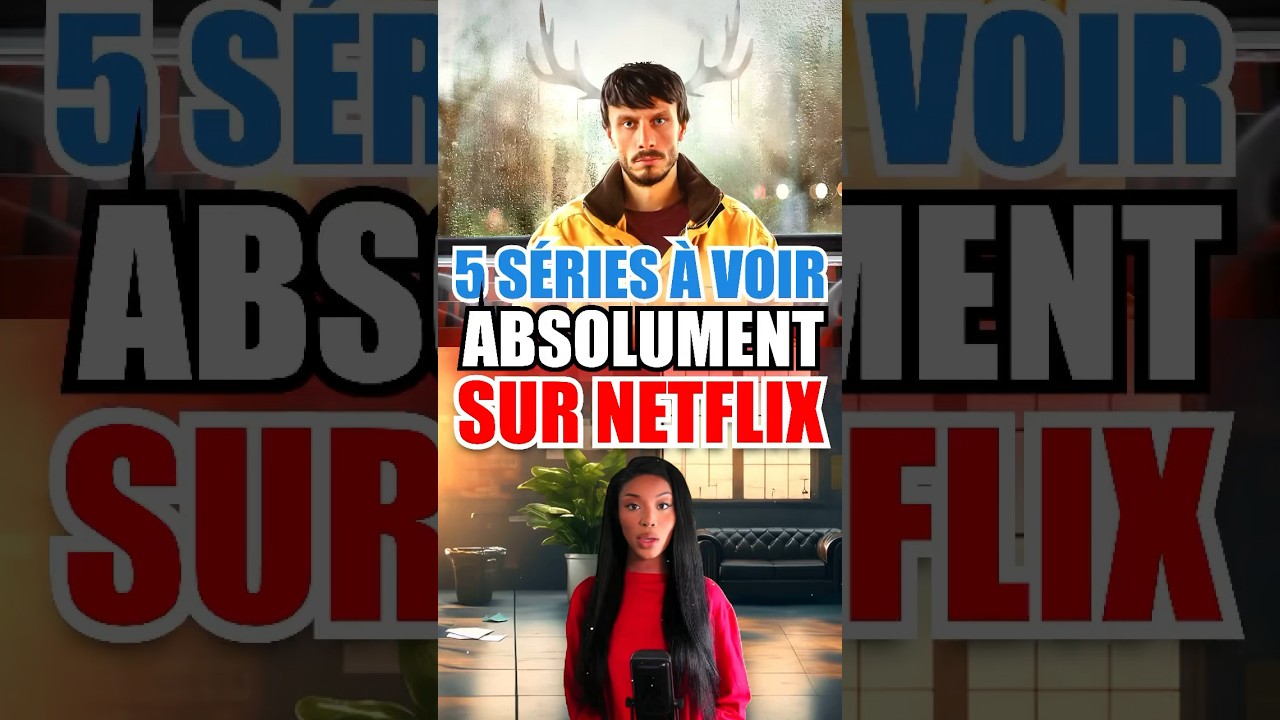 5 SÉRIES À VOIR ABSOLUMENT SUR NETFLIX 😱❤️ 