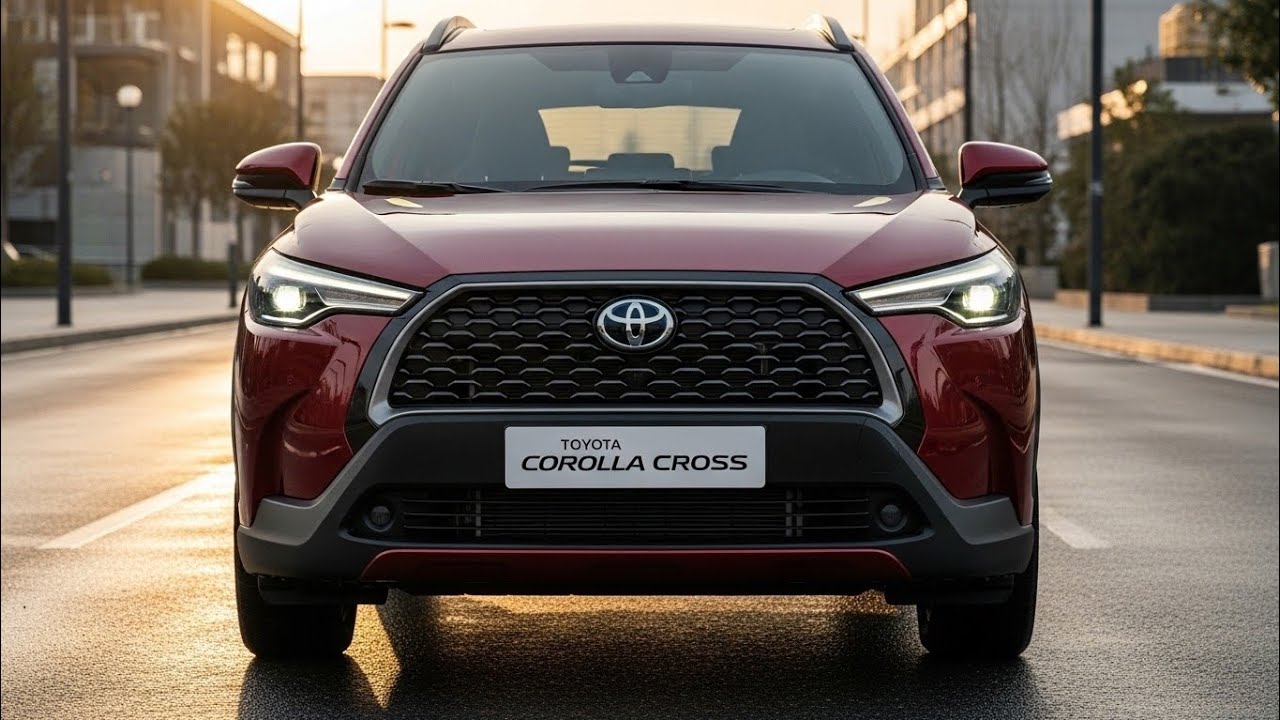 2026 Toyota Corolla Cross Red — отчаянная роскошь, мощь будущего и идеальный городской кроссовер