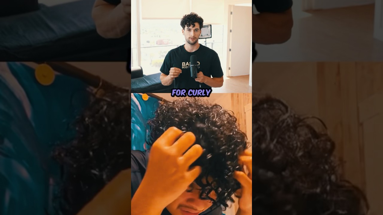 Уход за кудрявыми волосами!