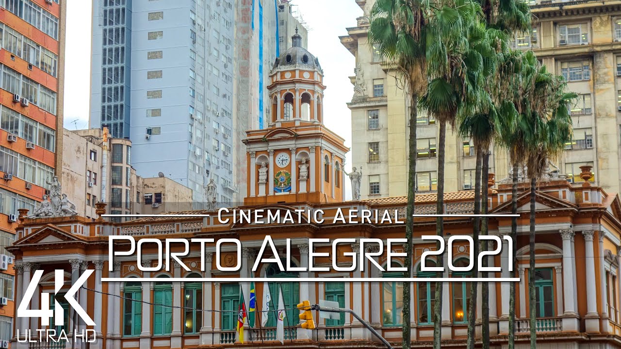 【4K】🇧🇷 Porto Alegre from Above 🔥 RS, BRAZIL 2021 🔥 Cinematic Wolf Aerial™ Drone Film