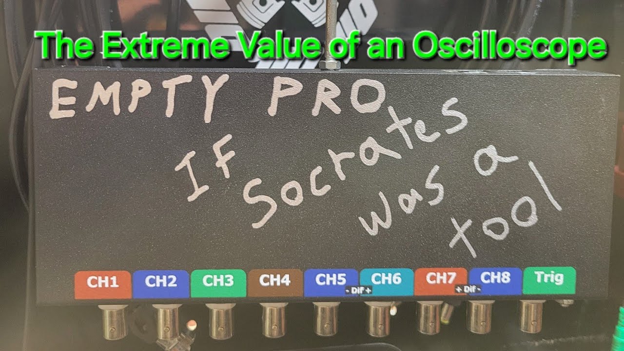 Why I believe every technician should own an Oscilloscope !