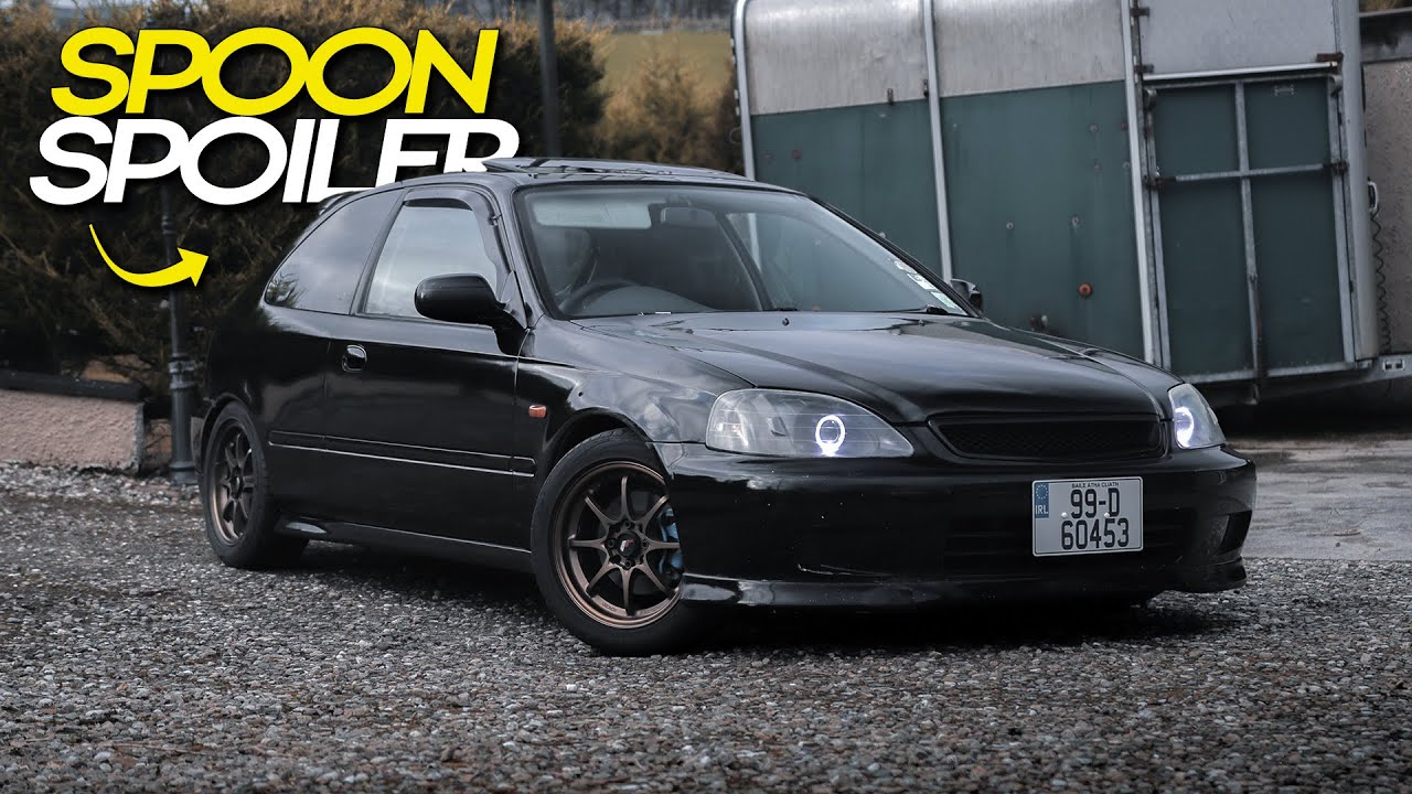 The Ek Civic Gets New Spoon Spoiler!