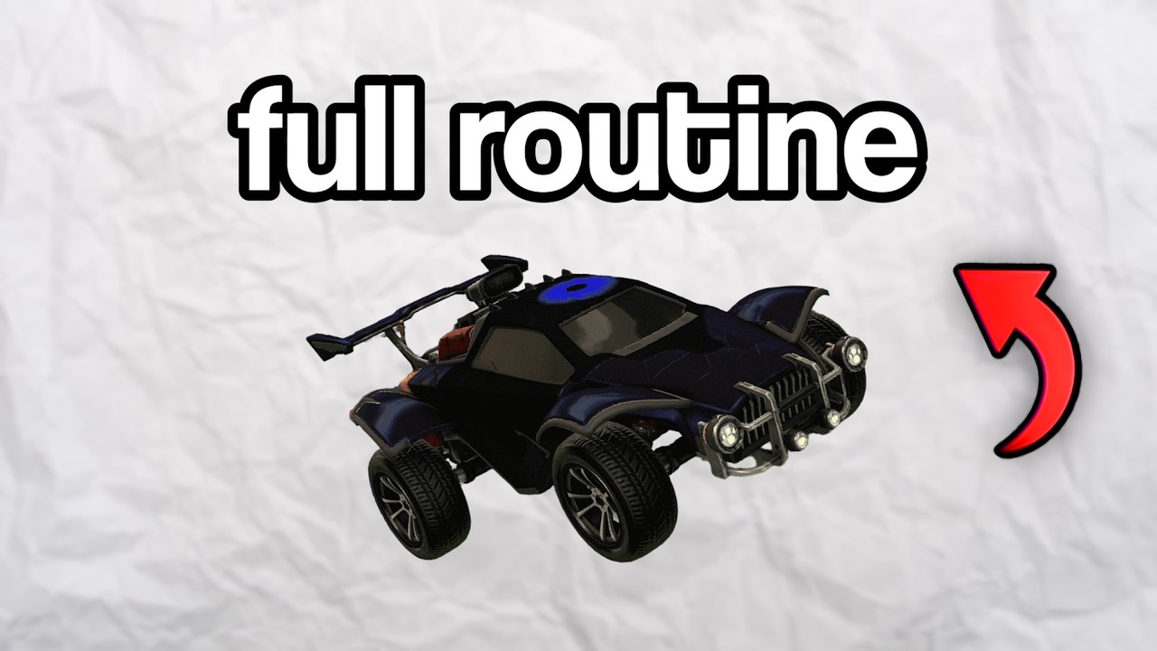 How To ACTUALLY Train Mechanics in Rocket League