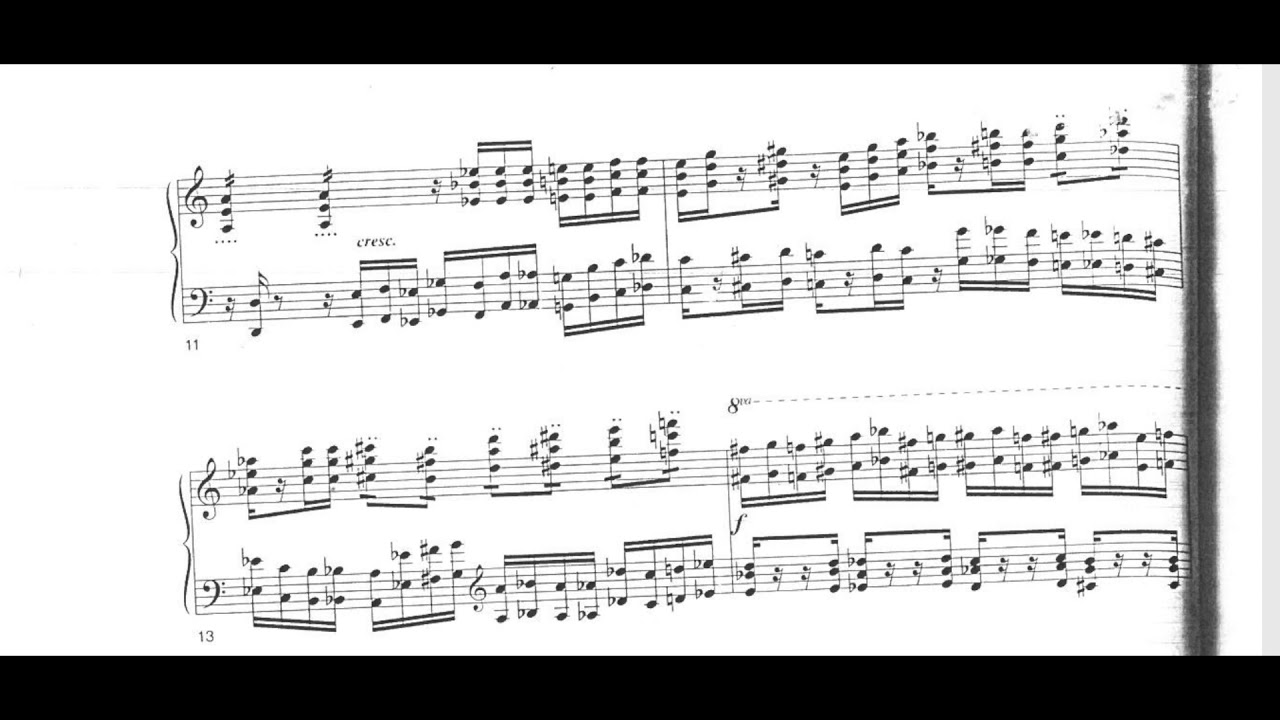 Ljubica Marić - Etude for Piano (1947)