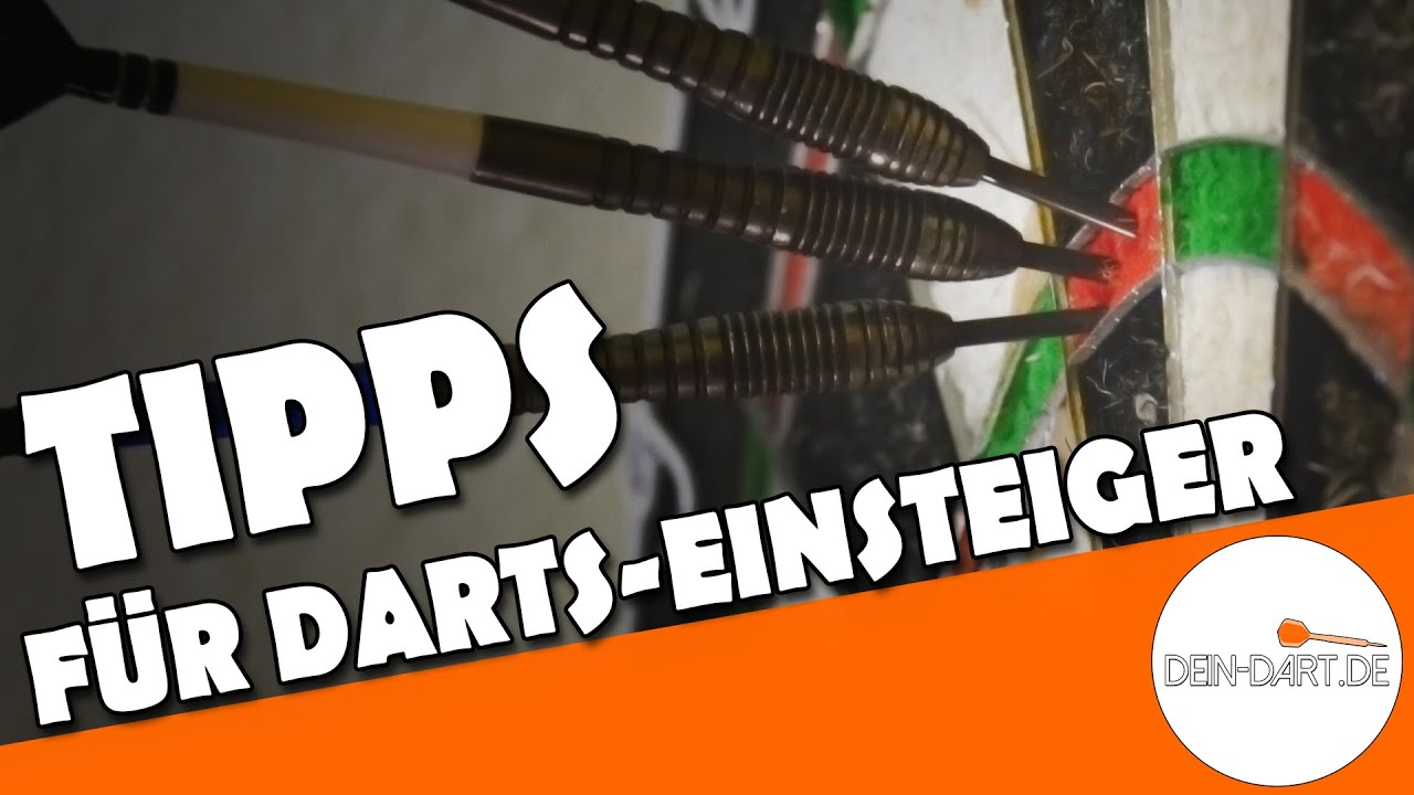 Darts-Tipps für Einsteiger🎯 | Konstanter Wurf | Darts-Tutorial | dein-dart.de