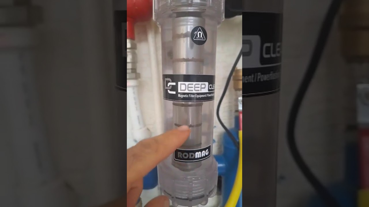 heat pump system  magnetic filter applcation