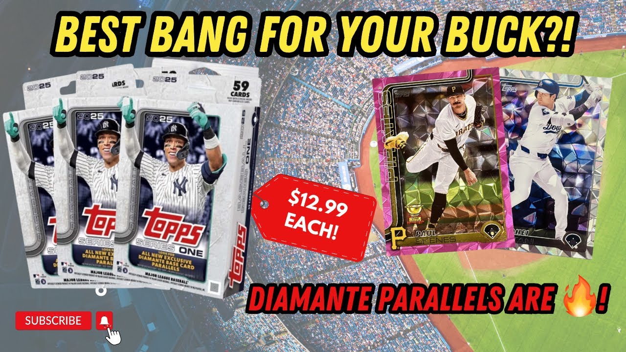 2025 TOPPS SERIES 1 HANGER BOXES! Are these the BEST retail product format?!