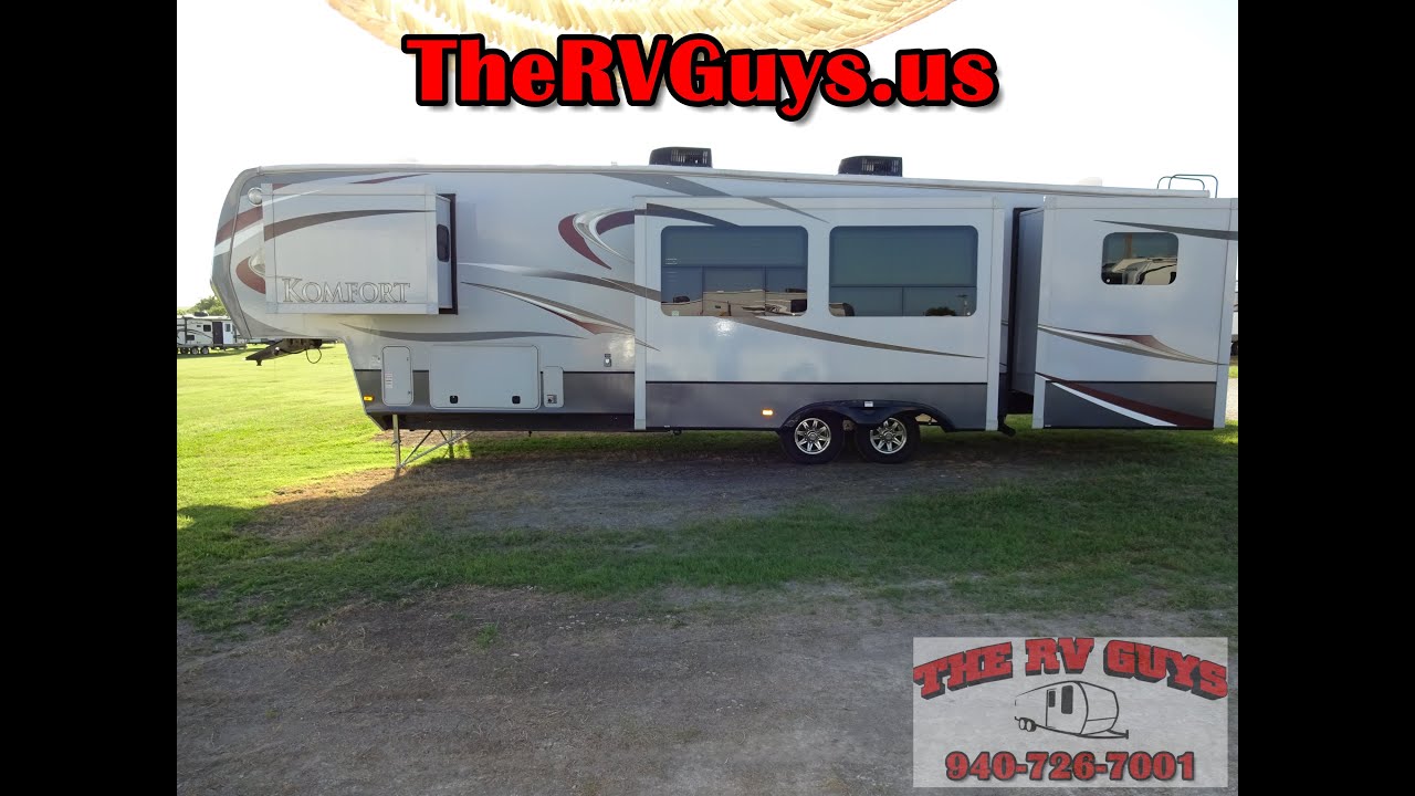Fantastic Three Slide Bunk House 5th Sleeps 12! 2013 Komfort 3530 FBH
