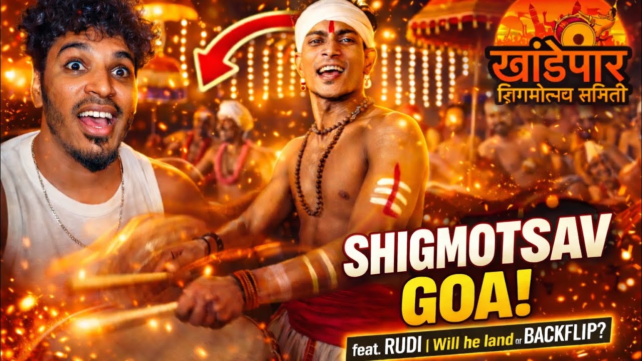 SHIGMOTSAV GOA! The Craziest Festival Night ft. RUDI 🥁I Khandepar_shigmotsav_samiti #ShigmoUtsav