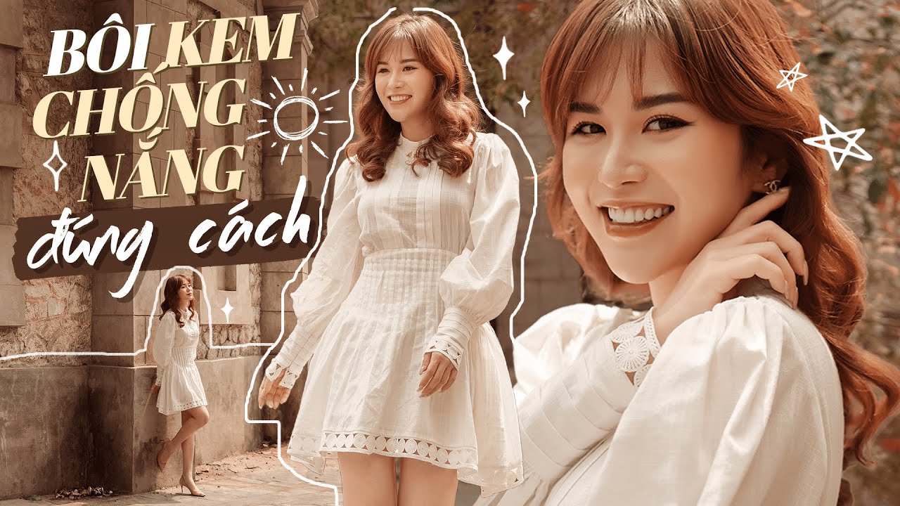 Sai lầm khi bôi kem chống nắng | Vanessa Duong