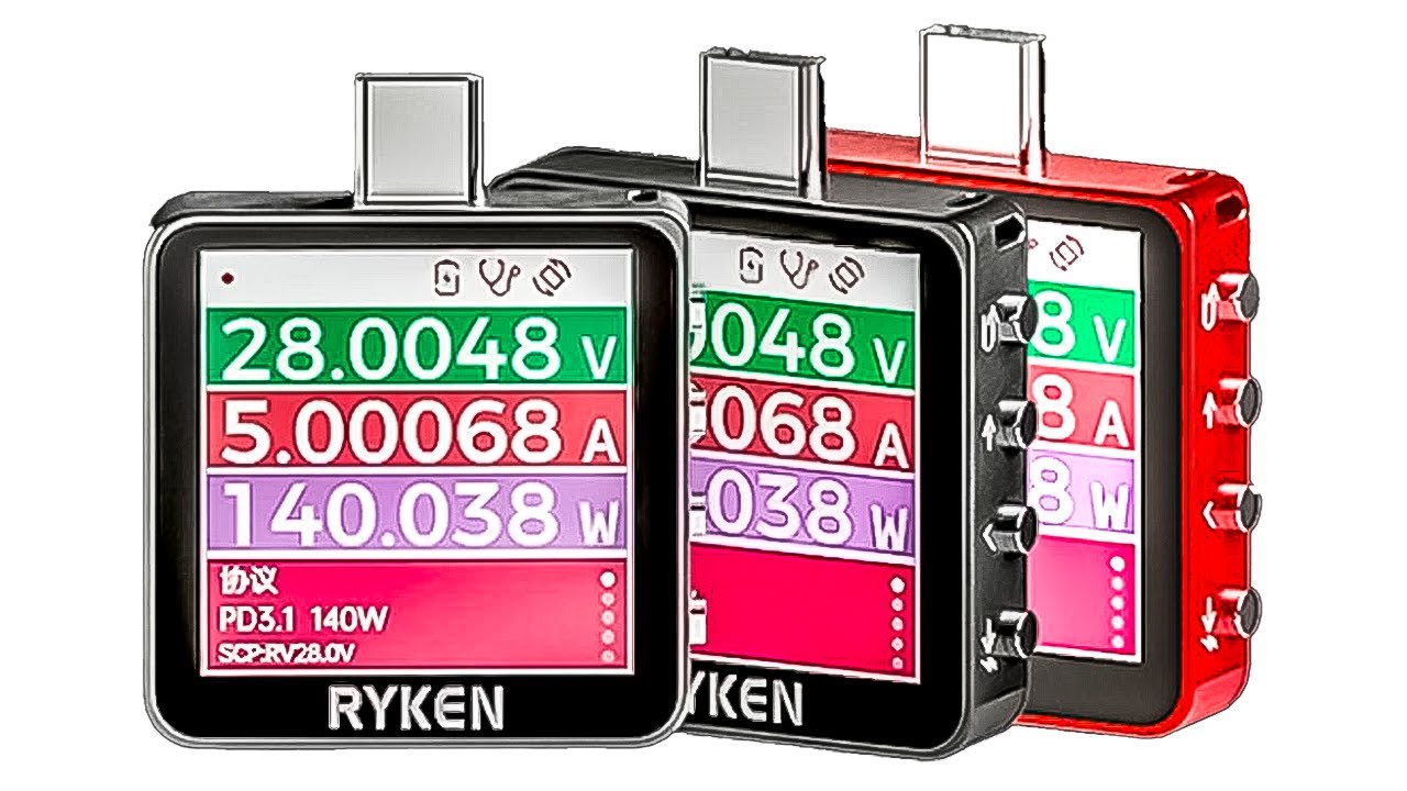 USB Тестер RYKEN X3 Pro. Обзор. Ищу к чему можно придраться