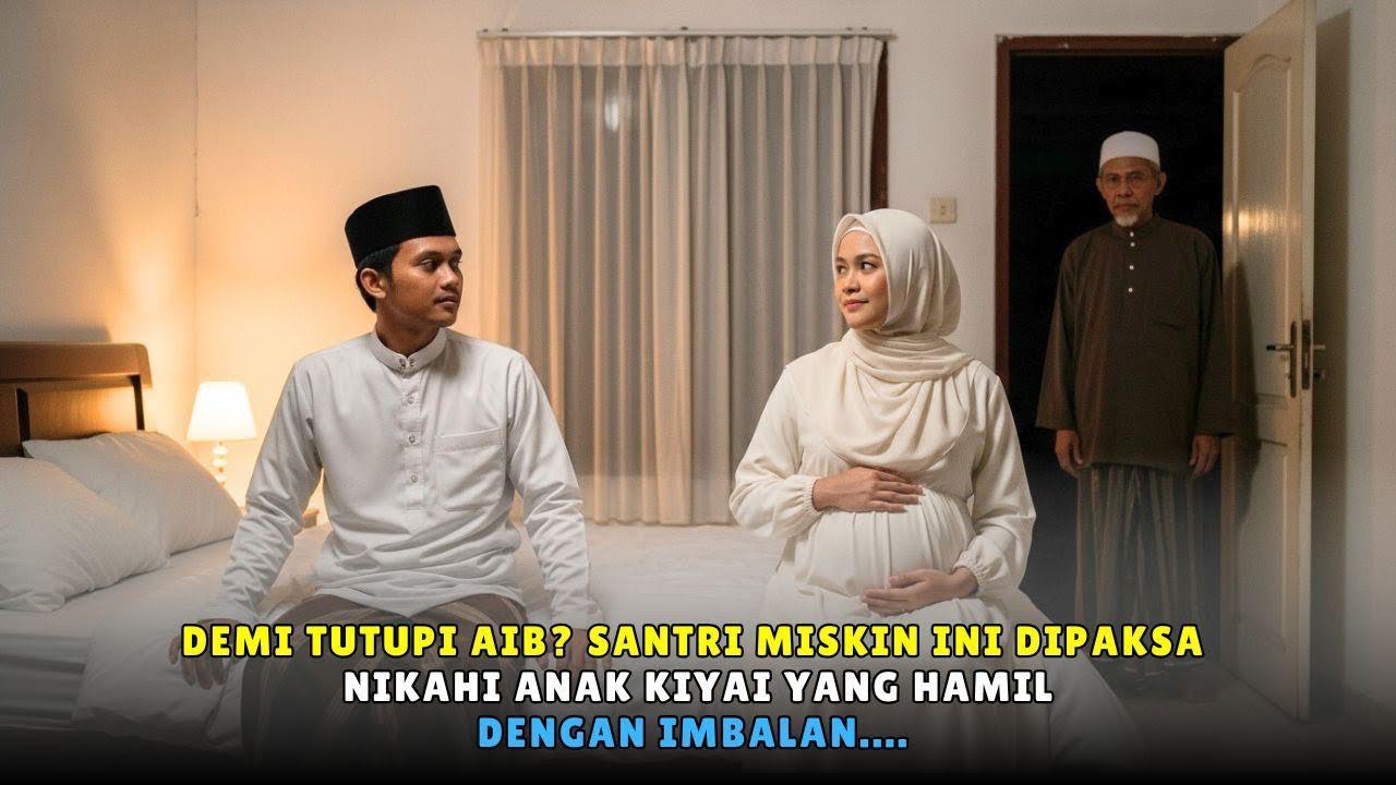 Santri Miskin Dipaksa Nikahi Anak Kiyai yang Hamil dengan Imbalan..... Semua Terbongkar!