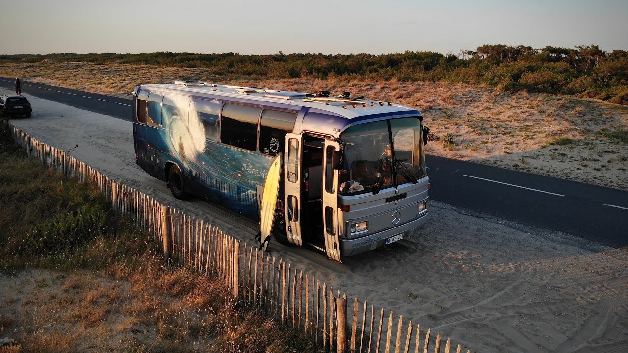 Habitat insolite : vivre en bus aménagé