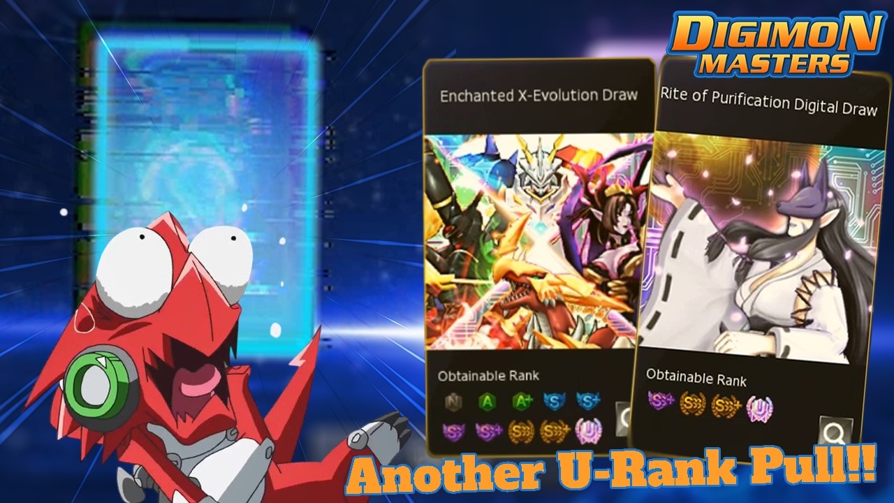 Ещё один шанс получить персонажа ранга U??? - Digimon Masters Online