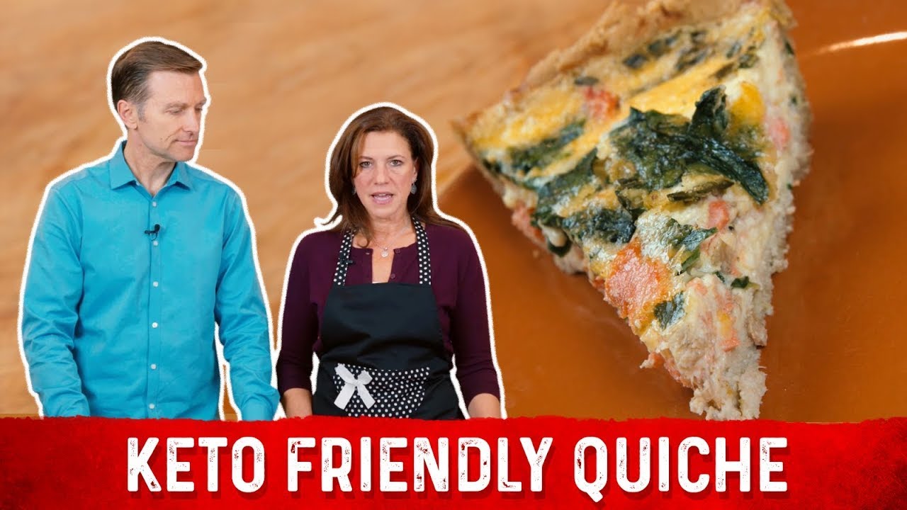 How to Make Quiche Keto Friendly Recipe | Karen and Eric Berg
