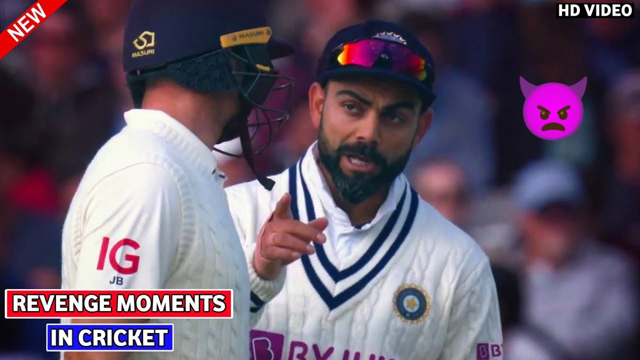10 Revenge Taken Moments in Cricket  || Sledging moments in Cricket || CrickCut