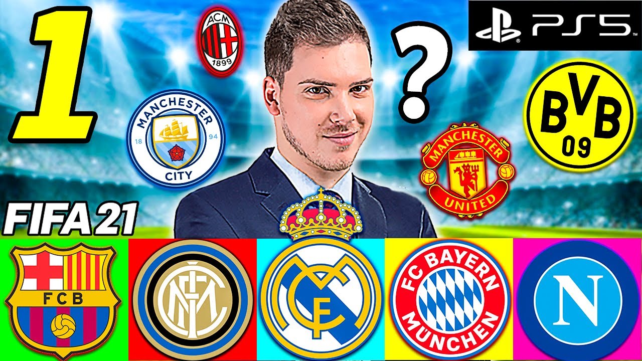 INIZIO LA NUOVA CARRIERA PS5 con QUESTA SQUADRA!! - FIFA 21 CARRIERA PS5 #1