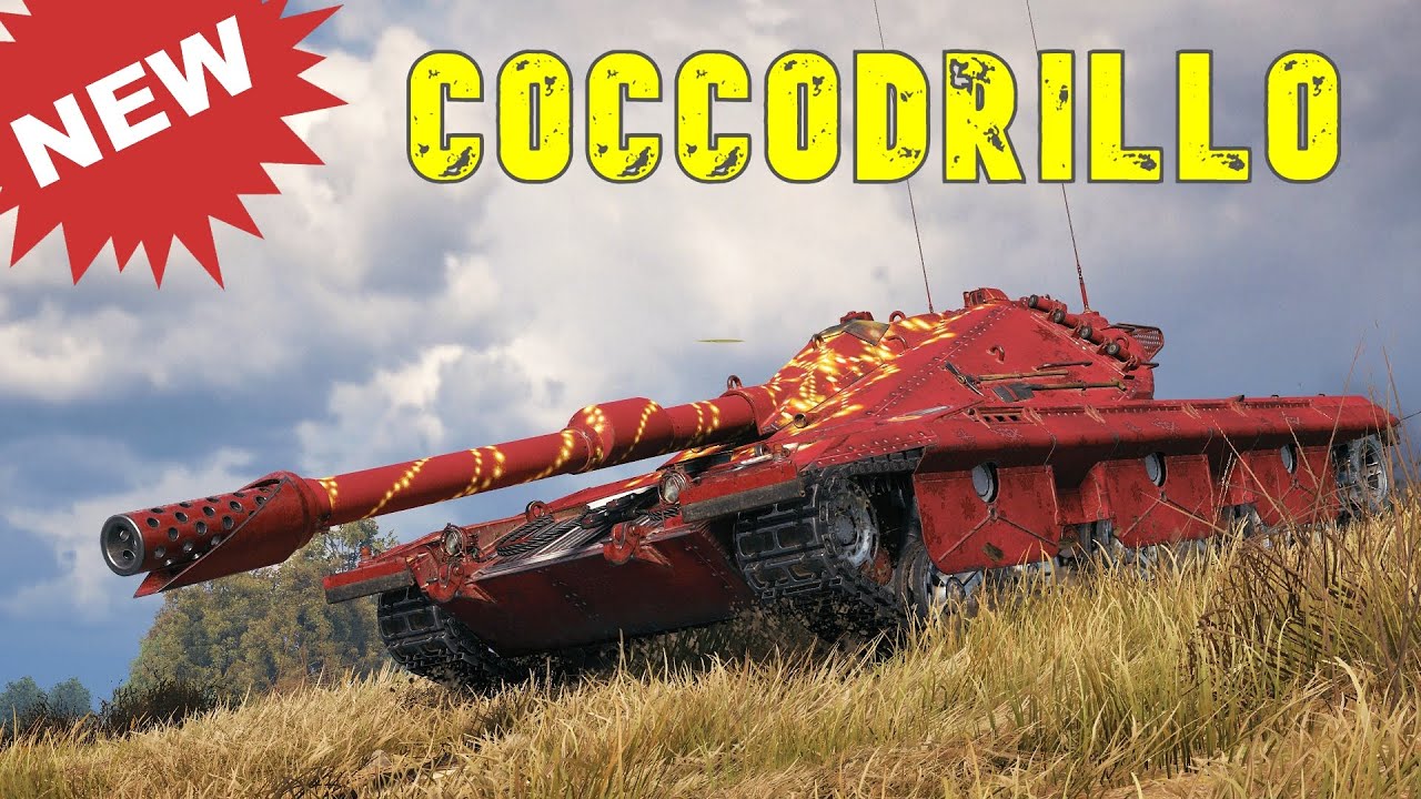 World of Tanks Coccodrillo - Tier X Reward Italian Medium Tank