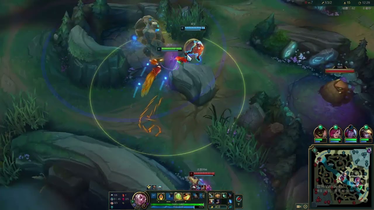 SUP Rakan VS Thresh 輔助 銳空 VS 瑟雷西