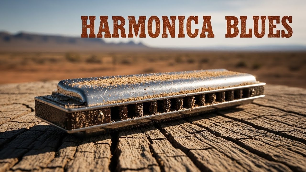 Harmonica Blues Chill – Soft Wind on Lonely Roads