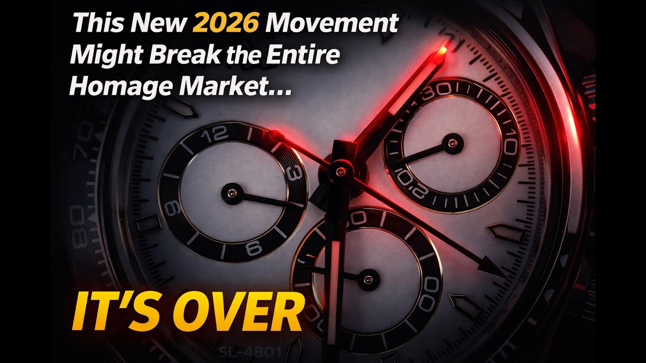 This New 2026 Movement Might Break the Entire Homage Watch Market&hellip;