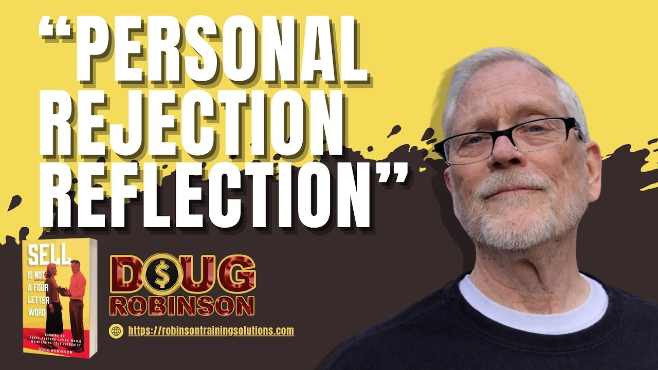 Personal Rejection Reflection - Part of your job description is being rejected, so how do you..