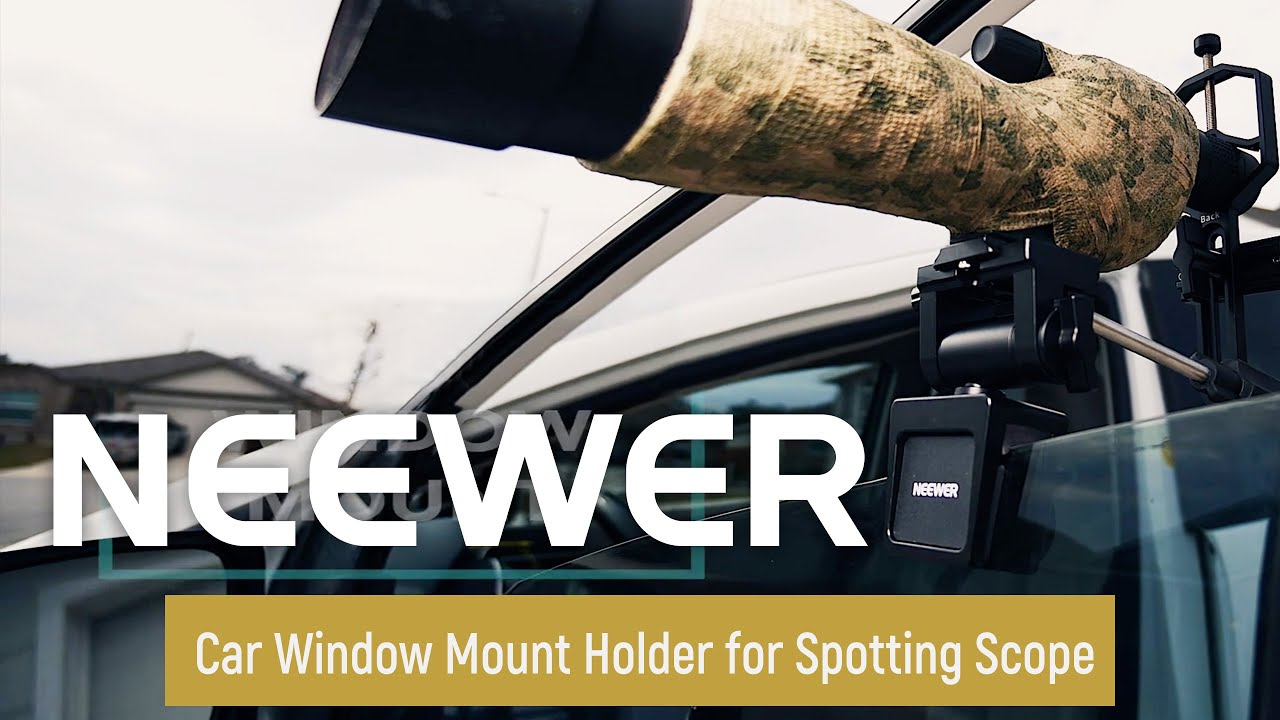 Introducing the  NEEWER Car Window Mount Holder for Spotting Scope