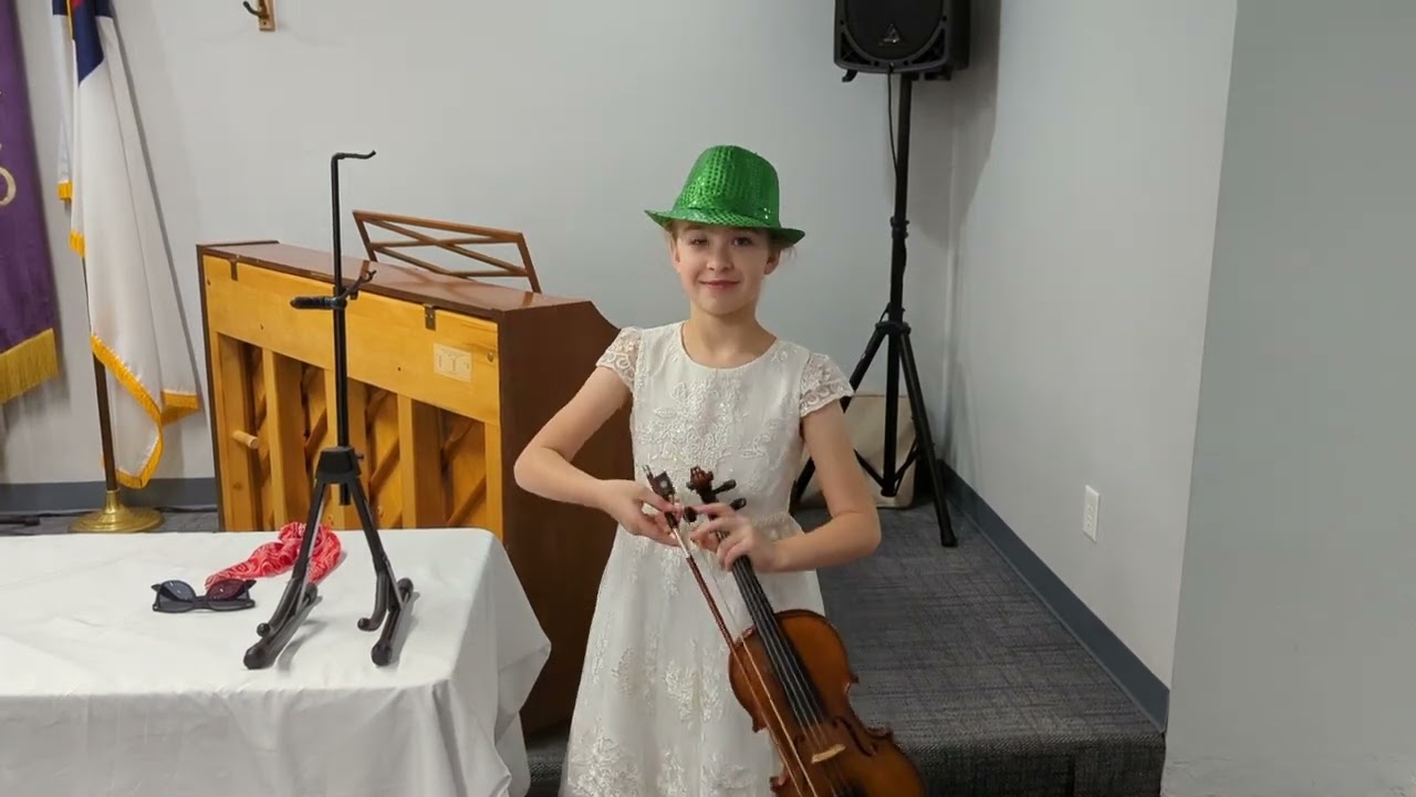 Alice Pack, 8 Years Old, Instrumentalist, Medley