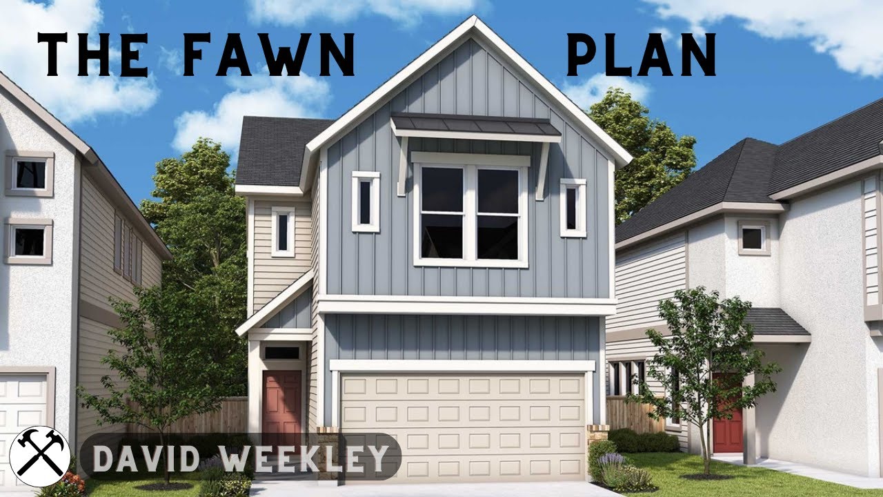 Inside the Fawn by David Weekley | Austin, Texas | 1874 SF | Model Home Tour