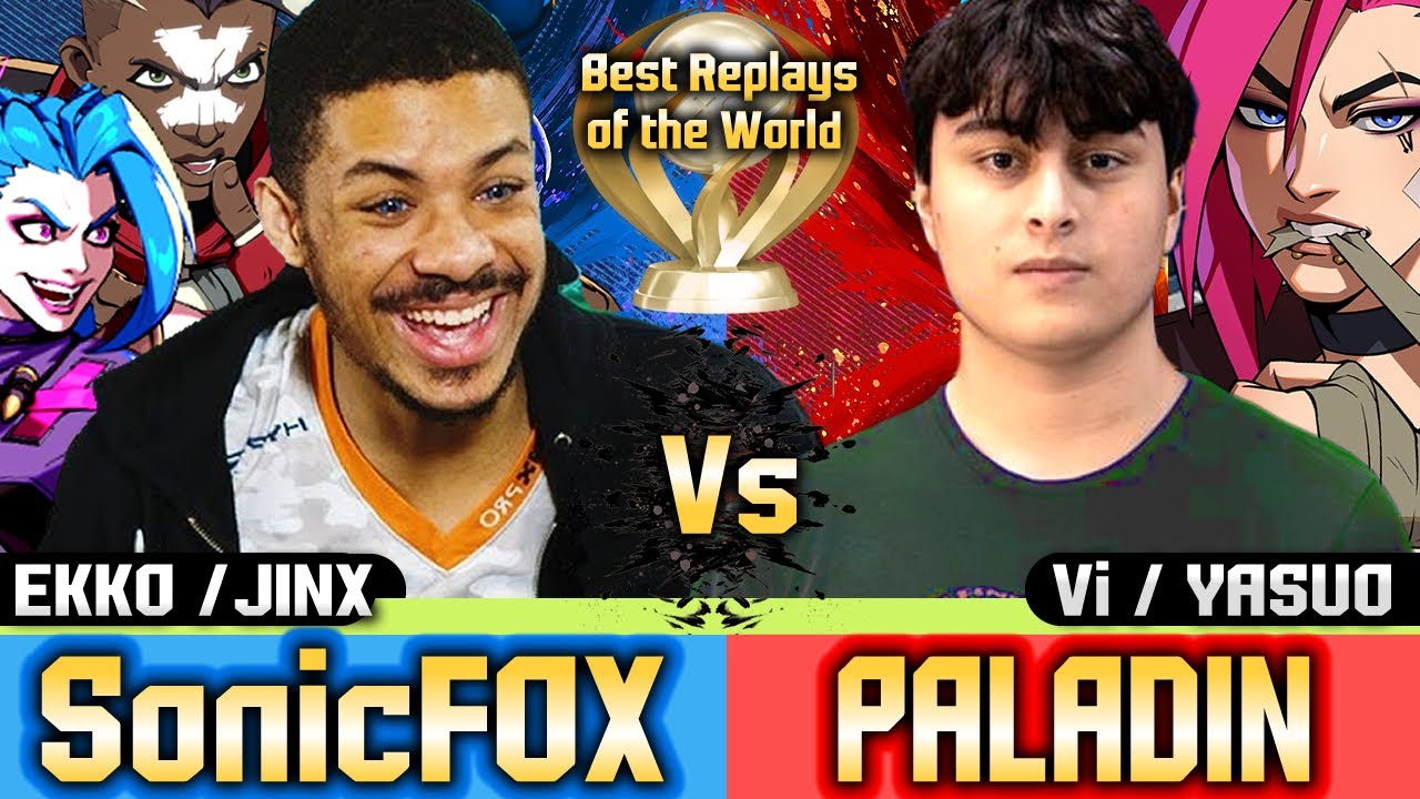 🔥 2XKO (SonicFox vs Paladin)🔥Jinx, Ekko, Vi and Yasuo ▰ League of Legends Fight High Level