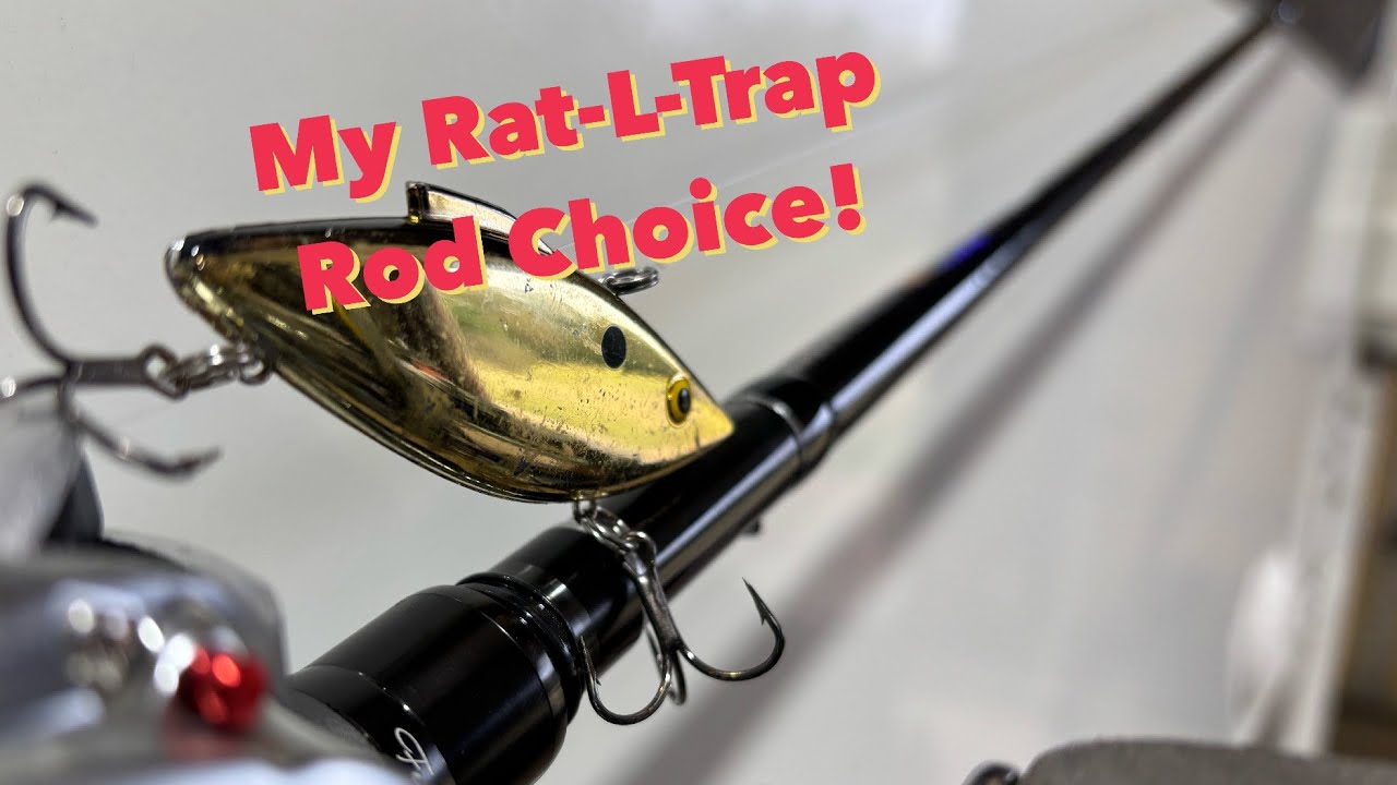 My Rod Choice for Rat-L-Traps Fishing | #bassfishing #rattletrap 