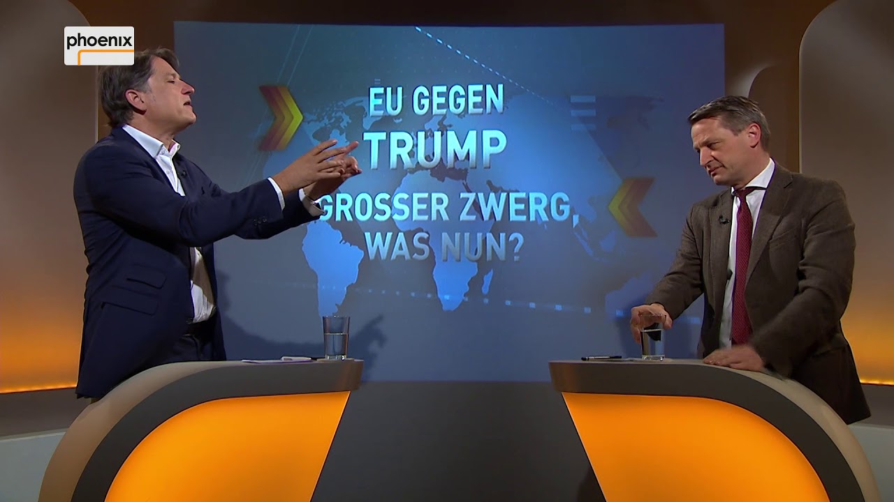 Augstein und Blome vom 18.05.2018:  „EU GEGEN TRUMP - GROSSER ZWERG, WAS NUN?“