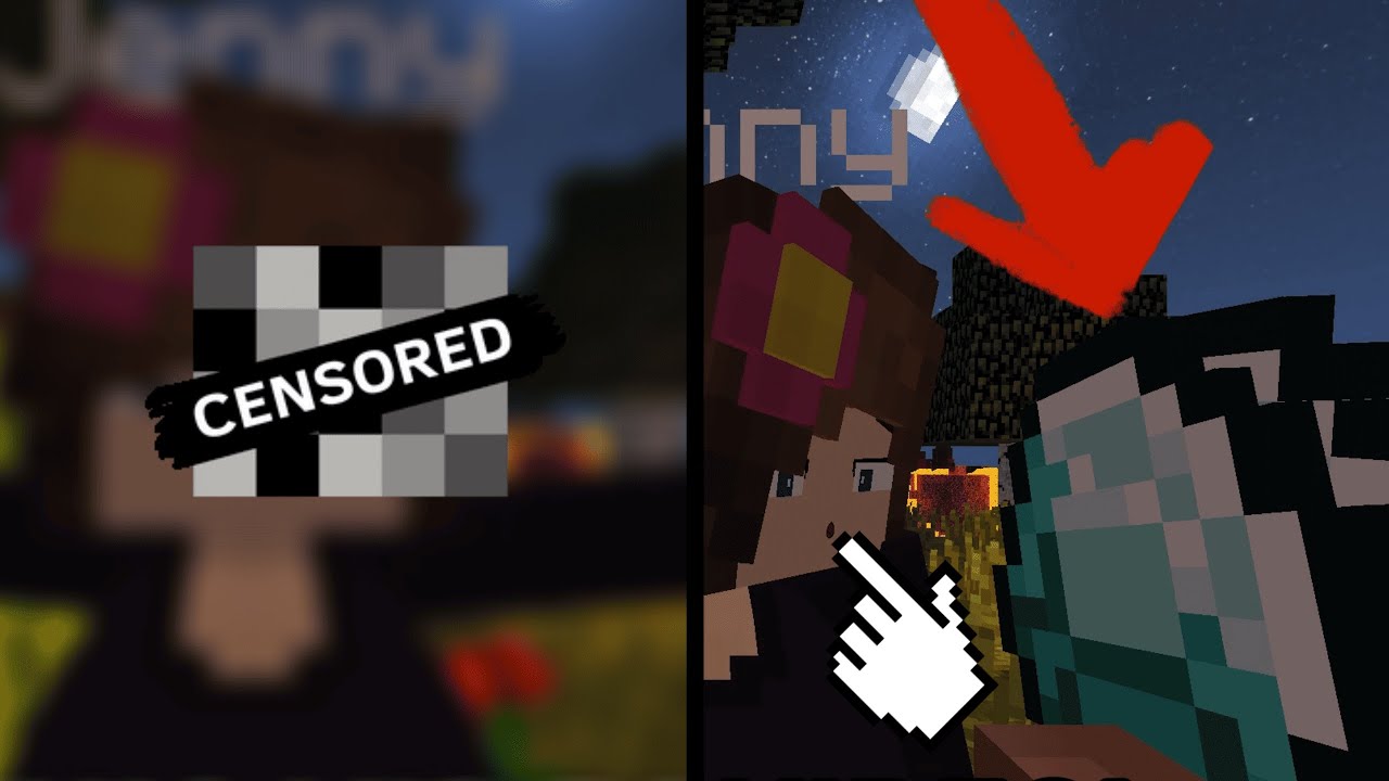 I saved Jenny, and she gave me a deep... Minecraft TOP MOD!
