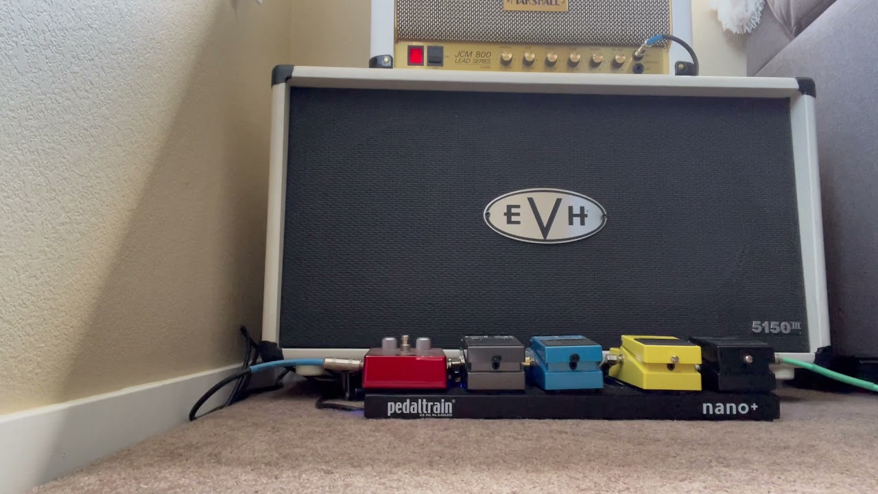 JCM800 Studio bedroom volume demo with JHS Little Black Amp Box, SD-1W , RV-6, PS-6, Sonic Stomp