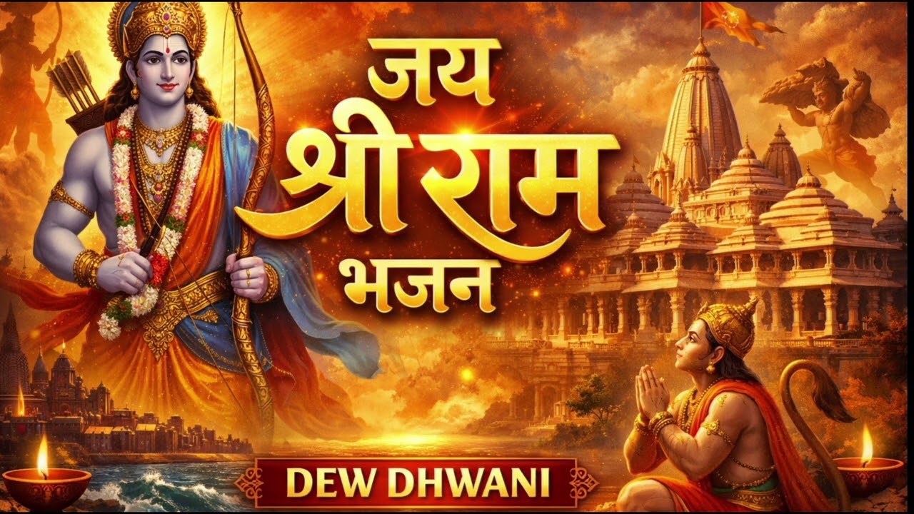 जय श्री राम भजन 🙏 | Jai Shri Ram Bhajan | Ram Bhajan 2026 | DEW DHWANI | #bhaktisong #newbhajan2025 