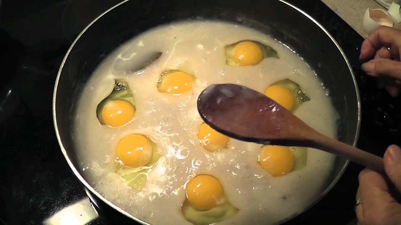 Cooking German Sweet & Sour Eggs with Potatos