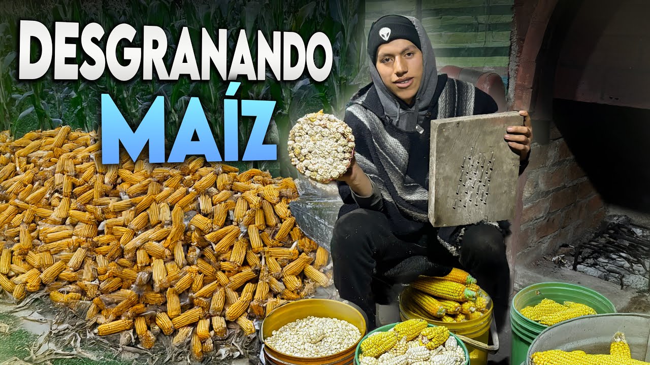 DESGRANADORA DE MAIZ (casero) | Juvenal
