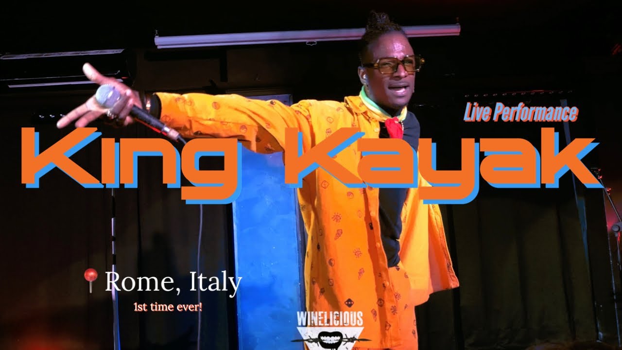 King Kayak Performance | Winelicious 10 yr anniversary | Rome, Italy (First time ever)