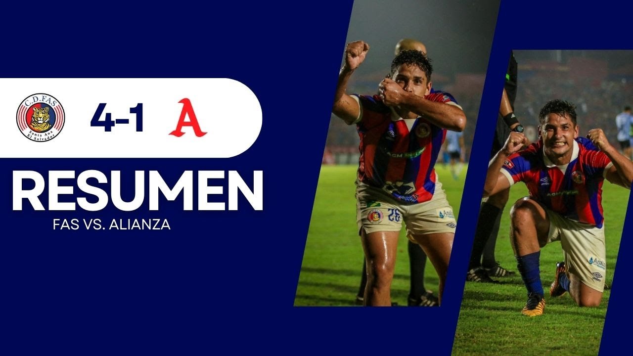 🎥 RESUMEN l FAS 4-1 ALIANZA l JORNADA 21 | APERTURA 2024