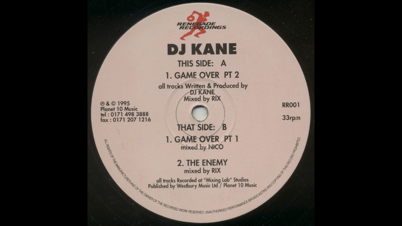 DJ Kane - Game Over Pt. 1