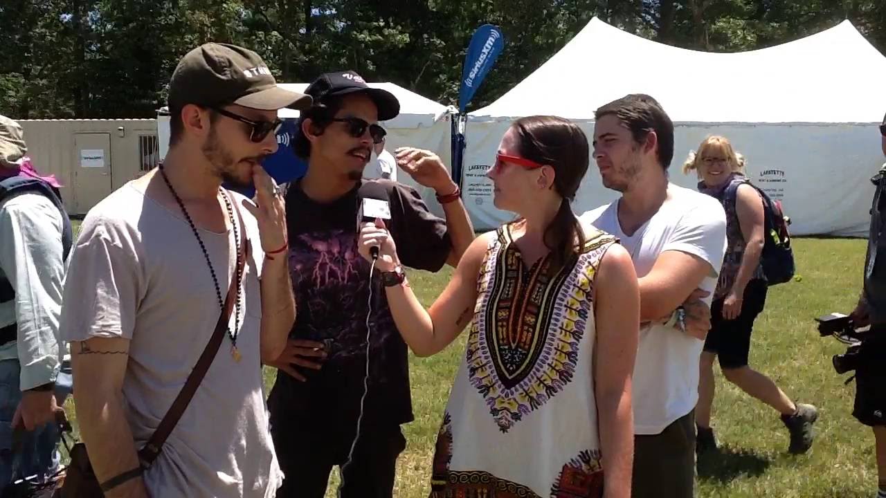 Polyenso, interview at Bonnaroo