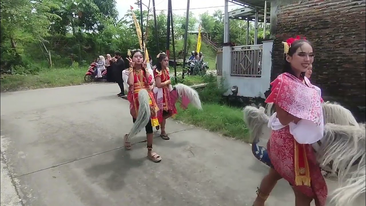 MERIAH ‼️ kirab barongan dewa Dewi di Karangsari Karangtengah kab.demak 💃