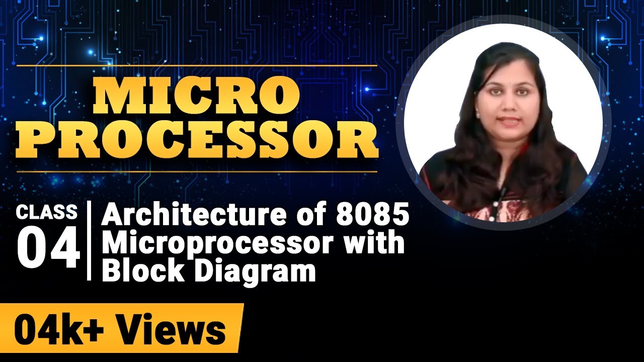 Architecture of 8085 Microprocessor with Block Diagram - 8085 Microprocessor - Microprocessors