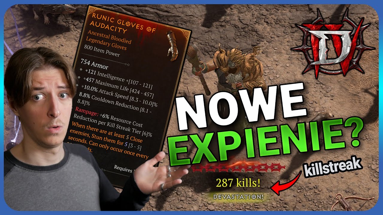 Diablo 4 Dostanie NOWĄ MECHANIKĘ Sezonową! Koniec z Mocami Sezonowymi? - Sezon 12 PTR