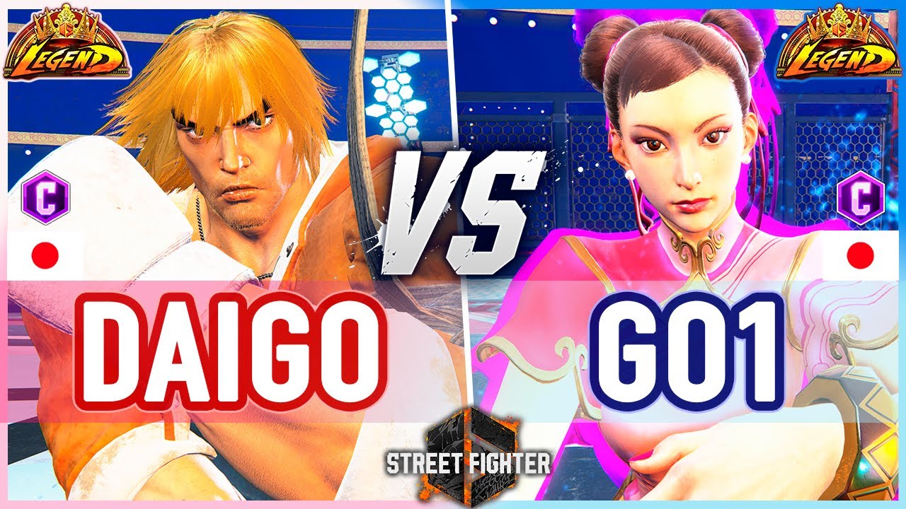 SF6 🔥 Daigo (Ken) vs GO1 (Chun-Li) 🔥 Street Fighter 6
