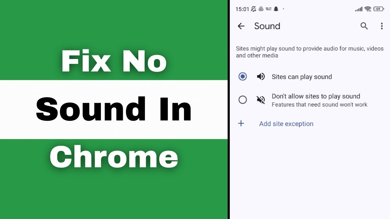 How To Fix No Sound Problem On Google Chrome Browser