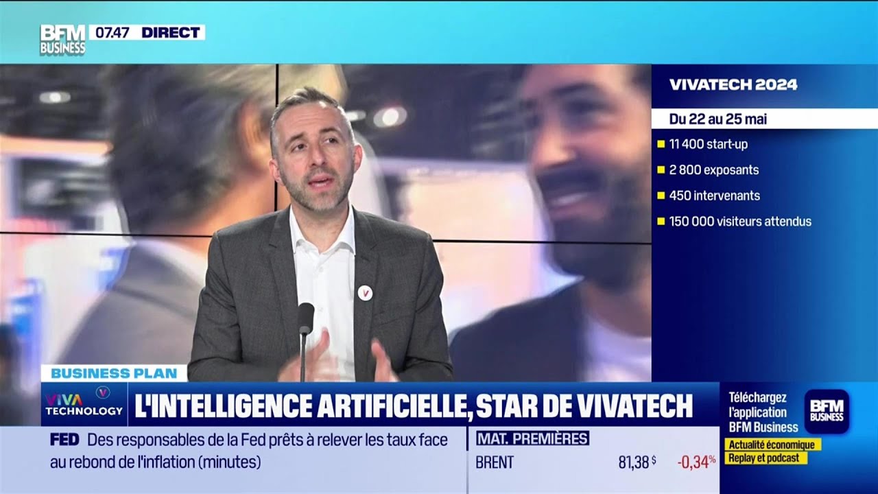 François Bitouzet (Viva Technology) : L'intelligence artificielle, star de VivaTech